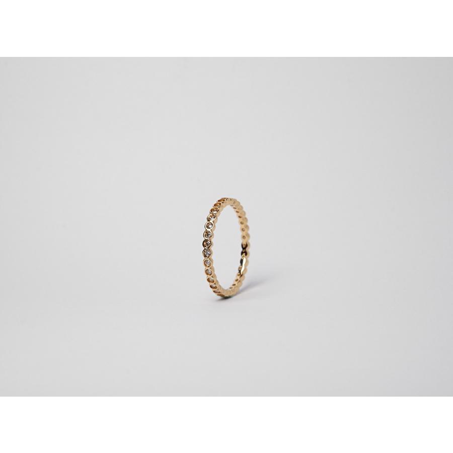 K18 ダイヤモンド フルエタニティ リング 0.3ct エタニティ ダイヤ リング rph26014922の画像