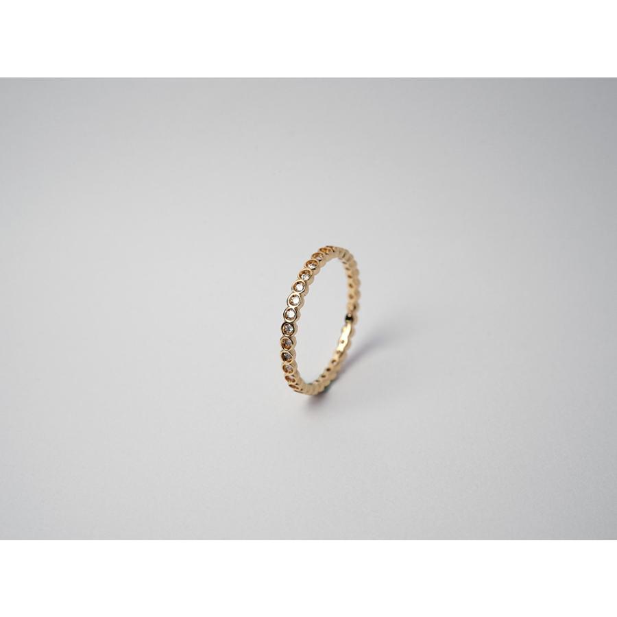 K18 ダイヤモンド フルエタニティ リング 0.3ct エタニティ ダイヤ リング rph26014922の画像