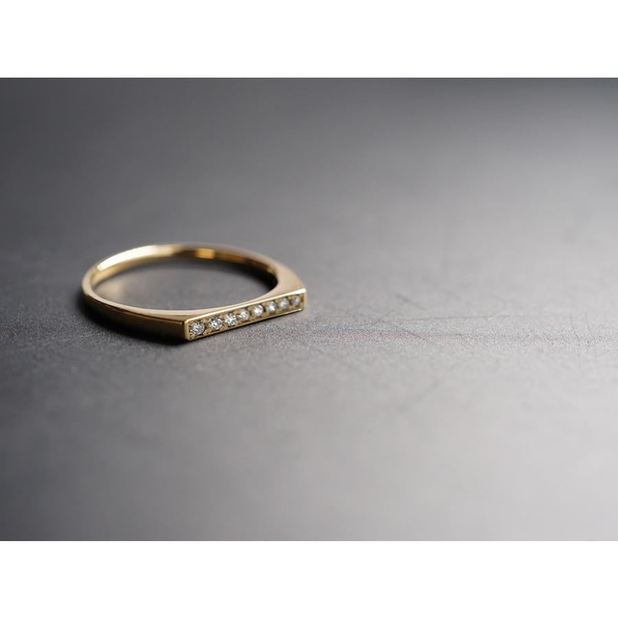 K18 ダイヤモンド ストレート リング レディース ホワイトダイヤ 18金 18k エタニティ 指輪 ゴールド 女性  プラチナ可 rph14082222の画像