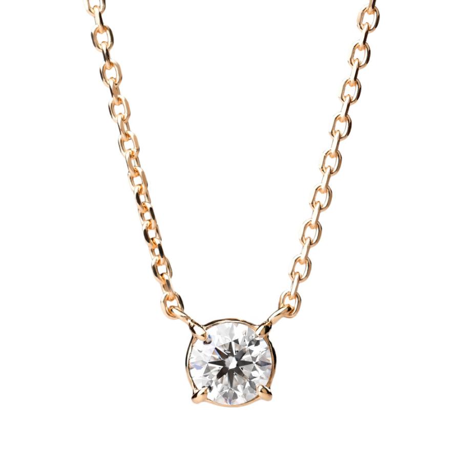 ダイヤネックレス 18K ダイヤモンド 0.3ct G/VS H&C ハート ダイヤネックレス 18K ダイヤモンド 0.3ct G/VS H&C ハート