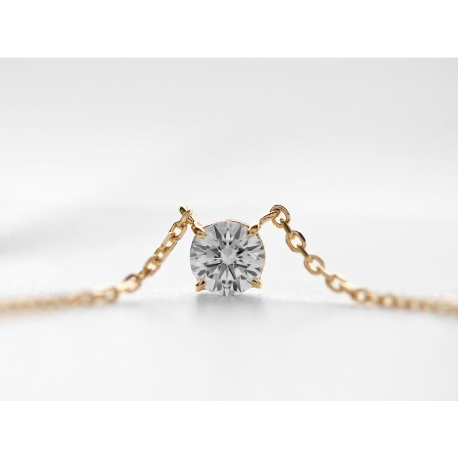 ダイヤネックレス 18K ダイヤモンド 0.3ct G/VS H&C ハート ダイヤネックレス 18K ダイヤモンド 0.3ct G/VS H&C ハート