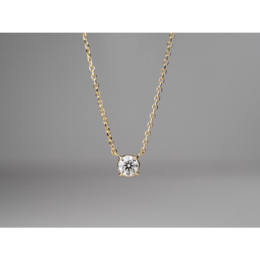 ダイヤネックレス 18K ダイヤモンド 0.3ct G/VS H&C ハート ダイヤネックレス 18K ダイヤモンド 0.3ct G/VS H&C ハート