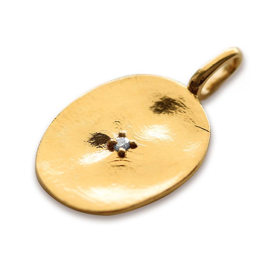 最終値下げしました❗️ダイヤ　ペンダントヘッド　K１８ 11/28午後値上げ実施】 ペンダントヘッド チャーム 18K ミラージュ