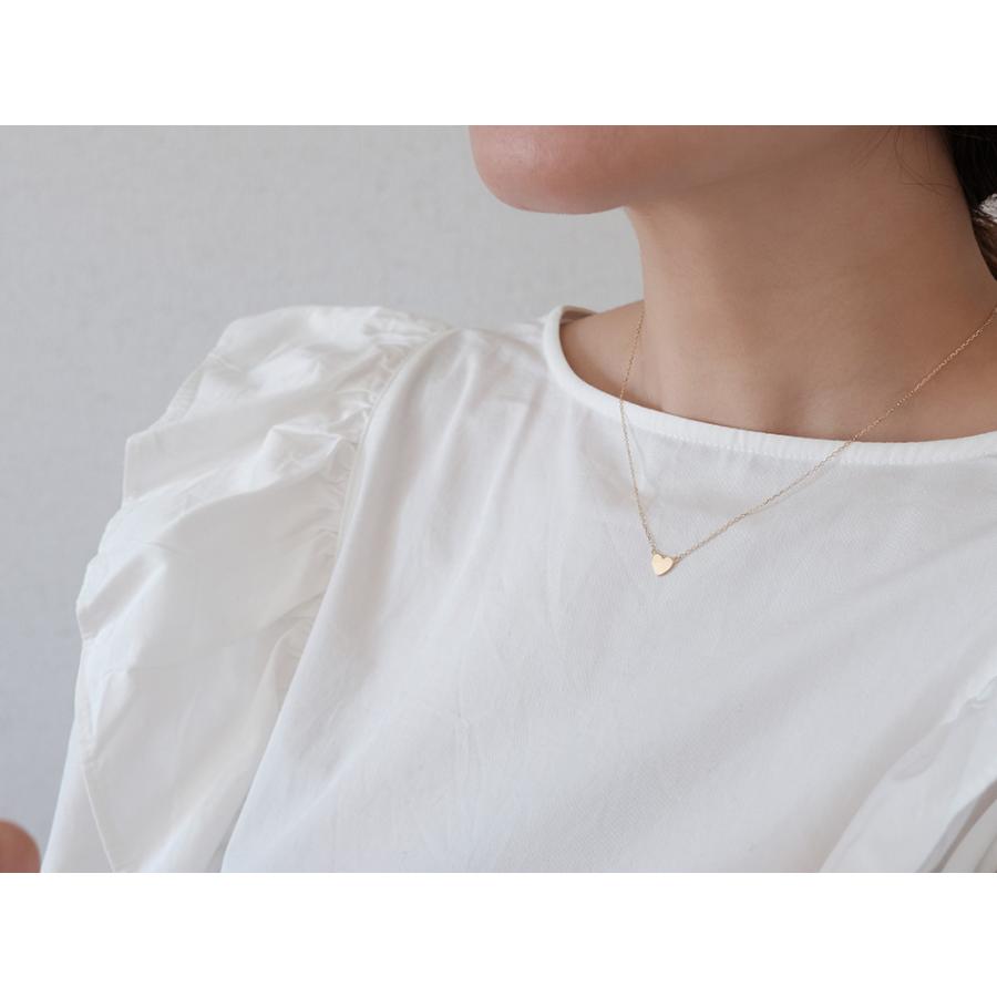 K18 シェリー ネックレス レディース 18k 18金 ハート 地金 K18 シェリー ネックレス レディース 18k 18金 ハート 地金
