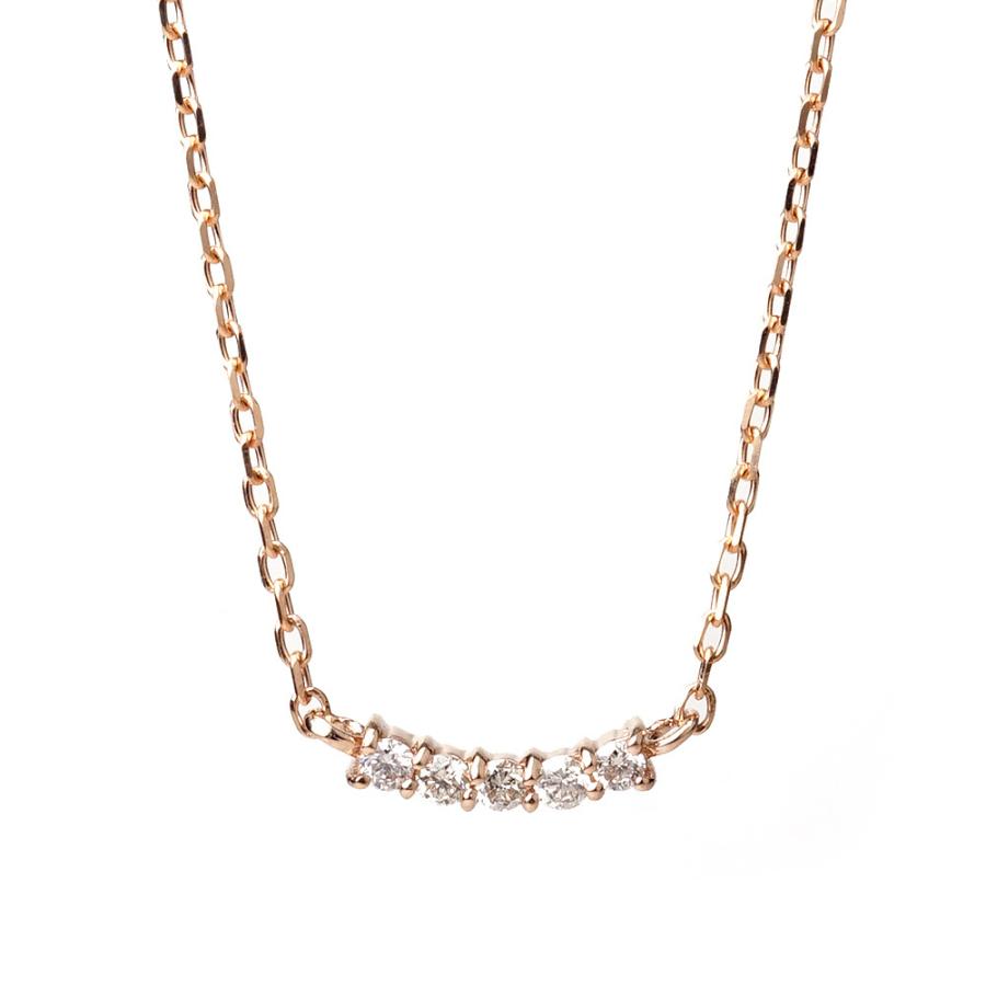 18K ダイヤモンド リトルディアー ネックレス 18k ペンダント レディース 18金 K18 金属アレルギー対応 送料無料 rph60313721の画像