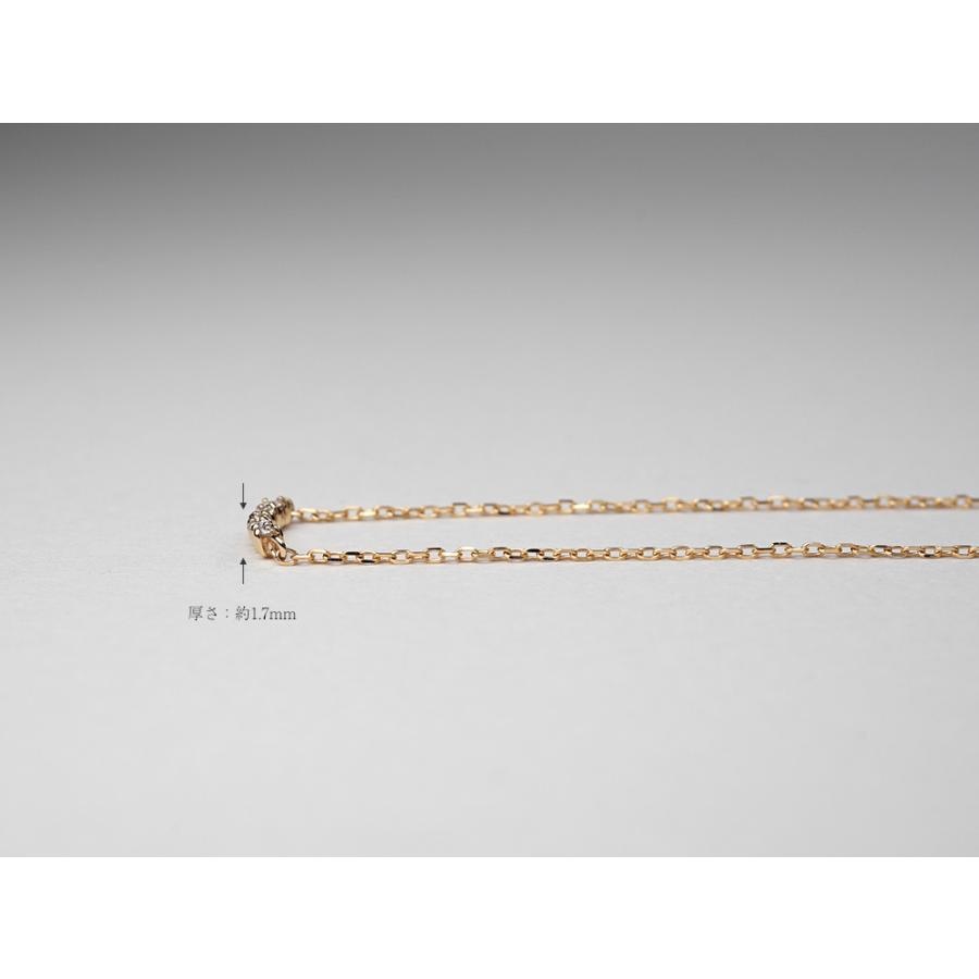 18K ダイヤモンド リトルディアー ネックレス 18k ペンダント レディース 18金 K18 金属アレルギー対応 送料無料 rph60313721の画像