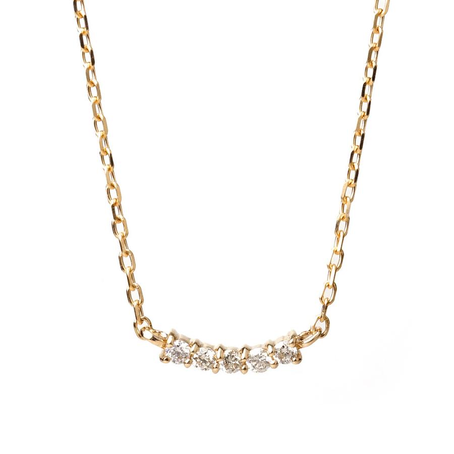 18K ダイヤモンド リトルディアー ネックレス 18k ペンダント レディース 18金 K18 金属アレルギー対応 送料無料 rph60313721の画像