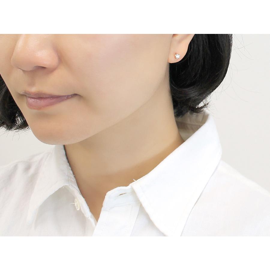 ピアス 18K クラウン ダイヤモンド ピアス 0.2ct ダイヤ ピアス 18K ダイアモンド レディース 18金 K18 送料無料 rph46528923の画像