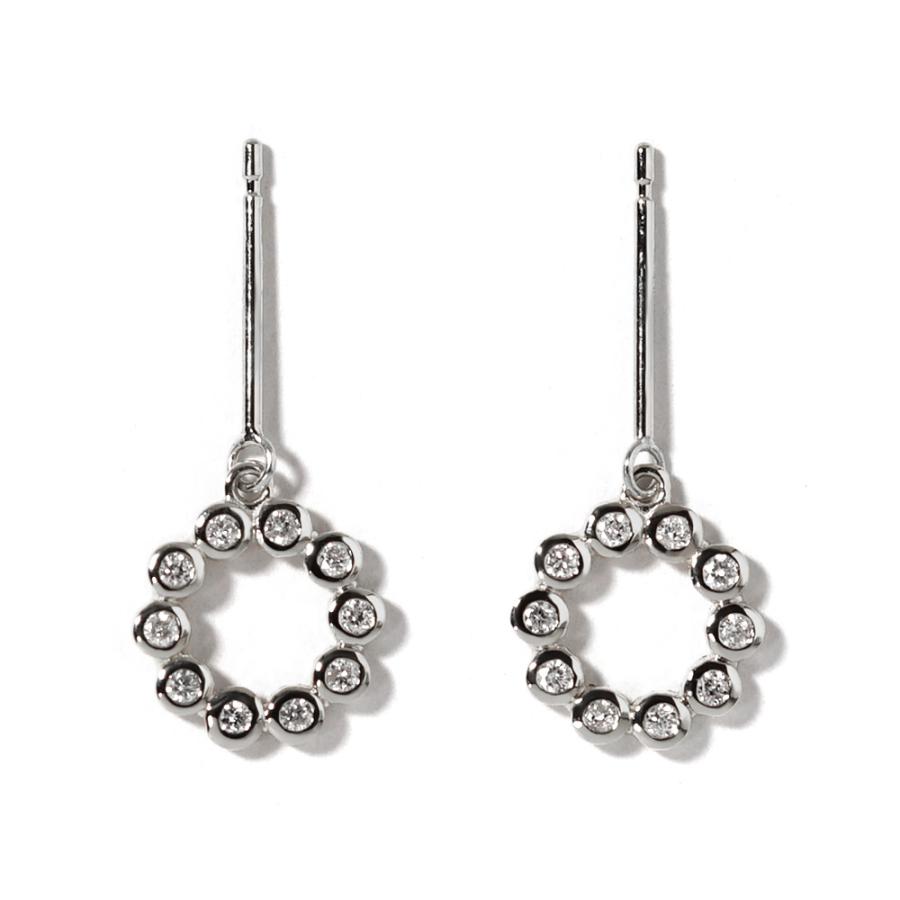 K18 ダイヤモンド フラメント ピアス ダイヤ ピアス 18k 18金 rph48987123の画像