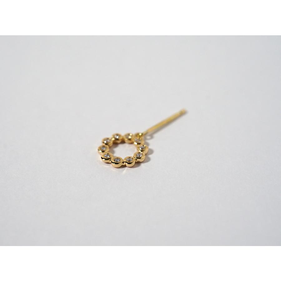 K18 ダイヤモンド フラメント ピアス ダイヤ ピアス 18k 18金 rph48987123の画像