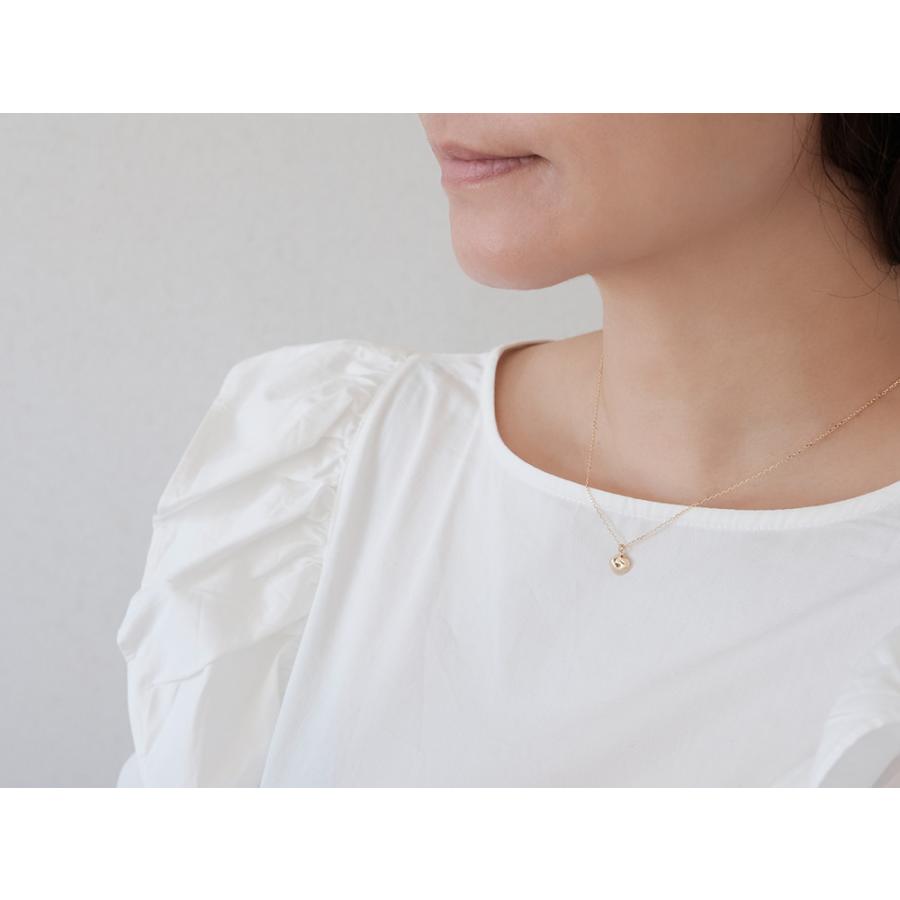 K18 マリスコ ネックレス ダイヤモンド レディース 貝 シェル モチーフ 海 マリン 18k 18金 一粒ダイヤ ネックレス 女性  rph68989221の画像