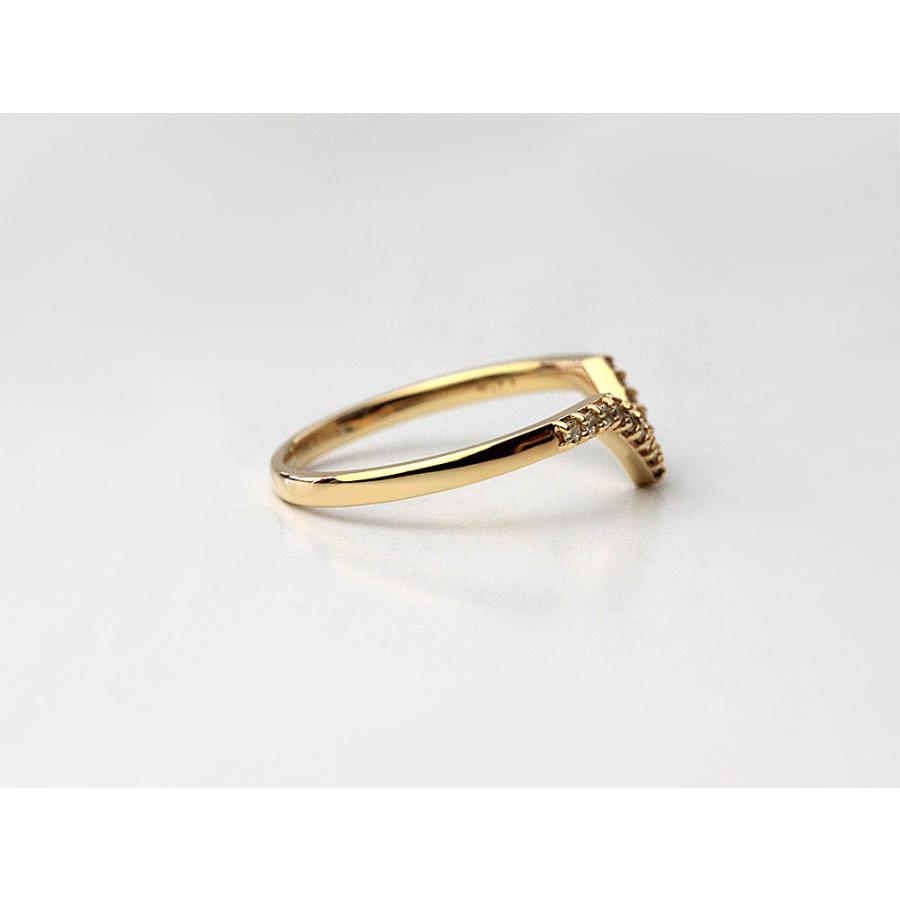 RAPA k18 ヴァッレダイヤモンドリング 10号 【公式通販】