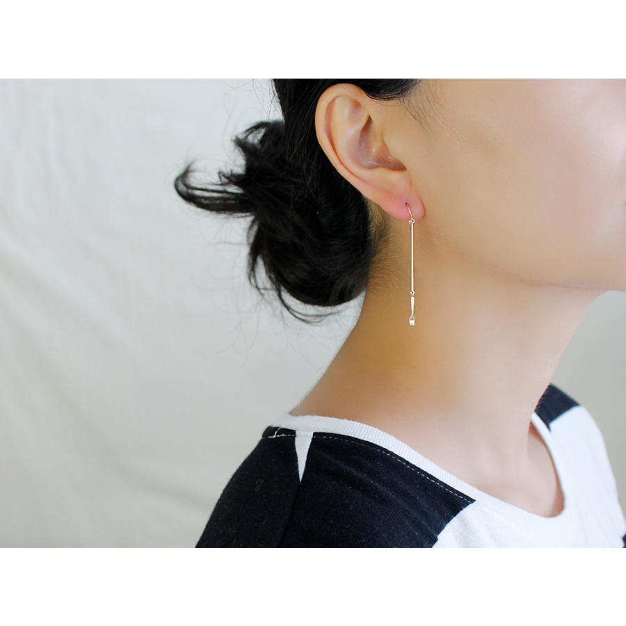 ピアス 18K カトラリー アメリカンピアス 安心 スプーン フォーク 食器