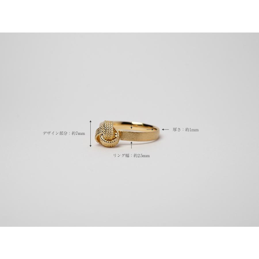 K18 ブレイド リング 鞠のような。 レディース 女性用 指輪 ゴールド 18金 18K 水引 ファッションリング 地金 K18 リング rph28644422の画像