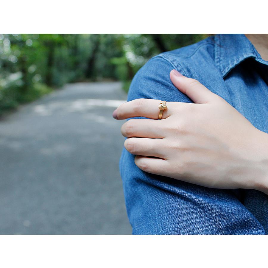 K18 ブレイド リング 鞠のような。 レディース 女性用 指輪 ゴールド 18金 18K 水引 ファッションリング 地金 K18 リング rph28644422の画像