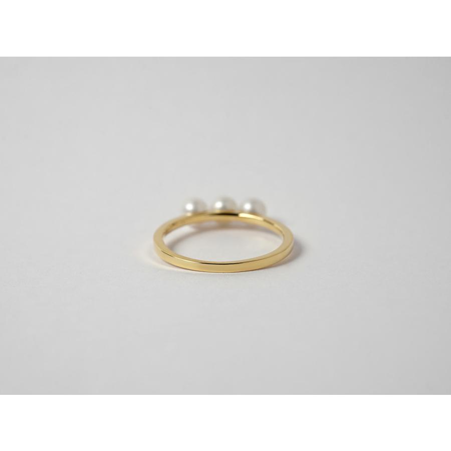 knmr様専門K18刻印ありシンプル真珠リング 刻印】ベビーリング ＆ ファミリーリング K10 K18 K18WG K18PG 6号〜18