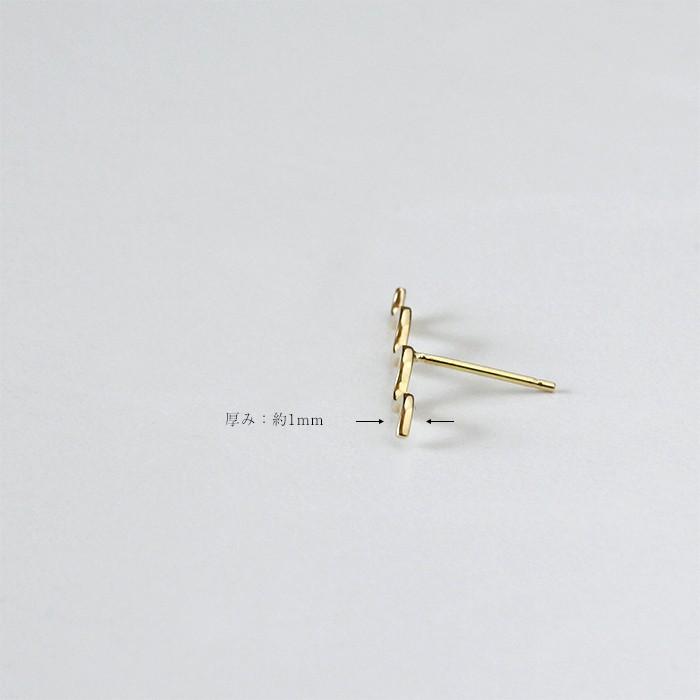 18K ピアス レディース 2way ジュエリー アクセサリー ギフト プレゼント 女性用 18金 K18 金属アレルギー対応 プレゼント rph46736923の画像