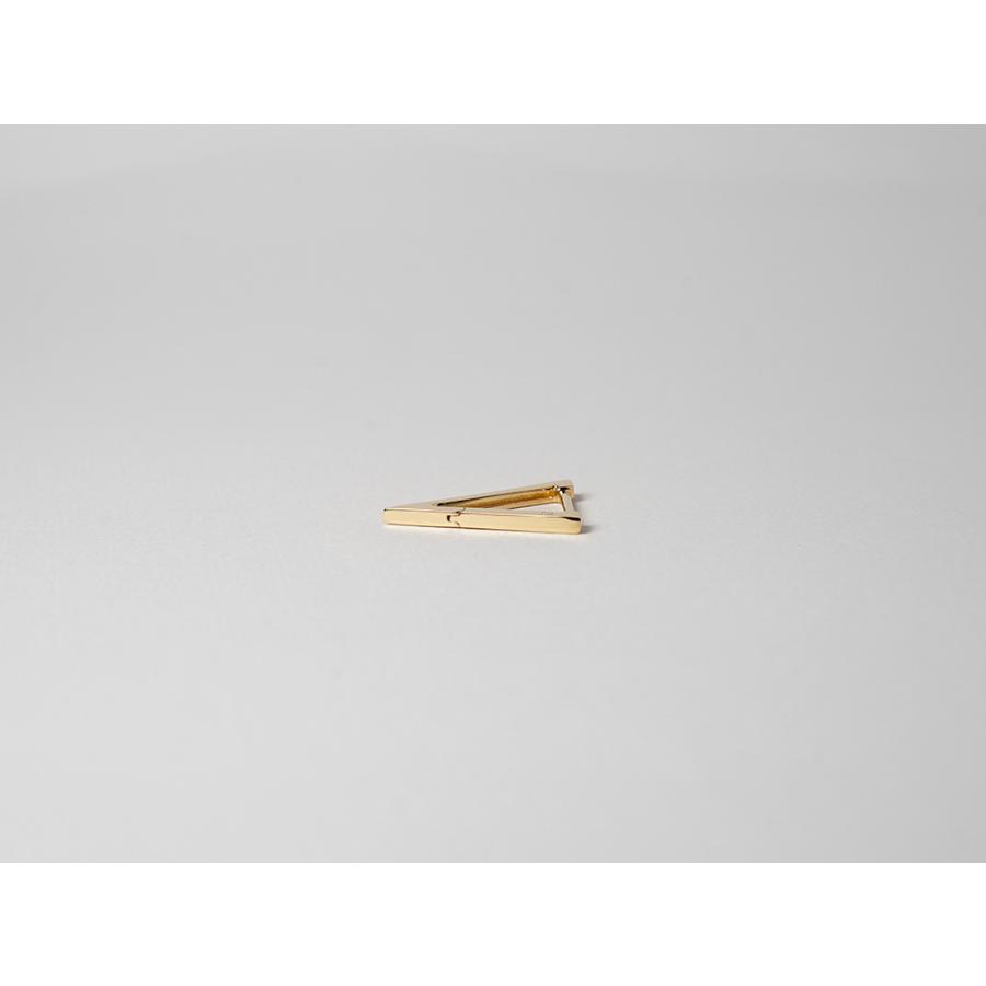 K18 アロー ピアス 18k 18金 フープピアス レディース 三角形