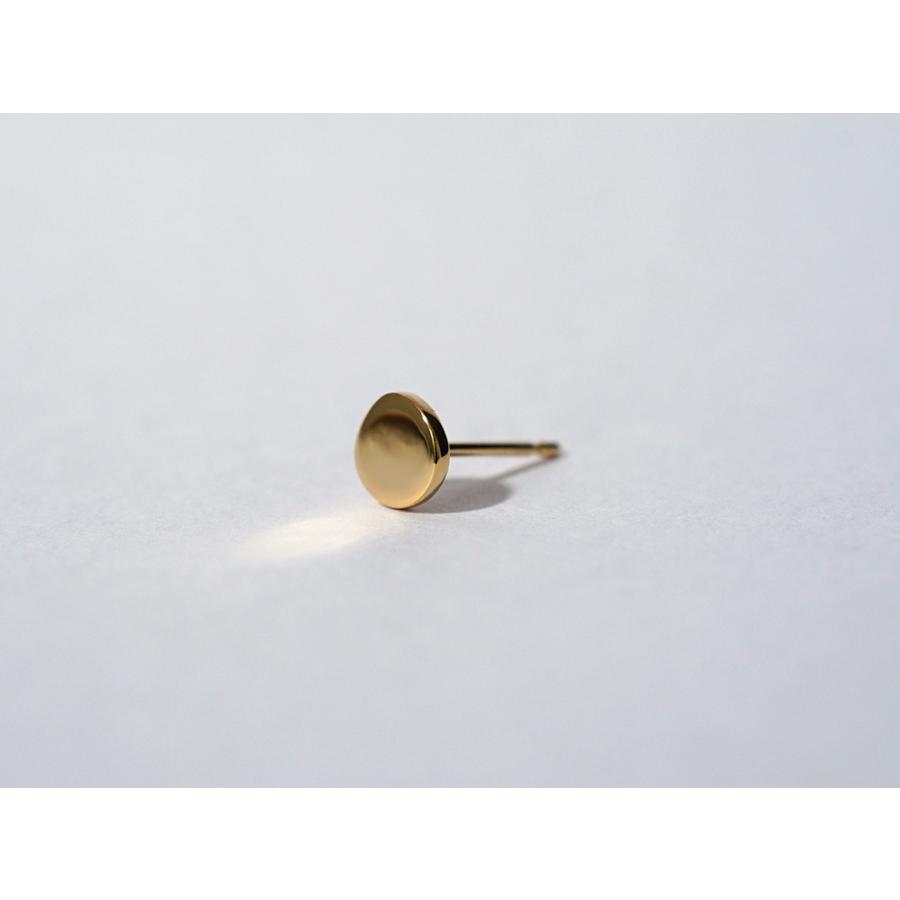 K18 ワープピアス 18k 18金 レディース ジュエリー 丸 サークル ラウンド スタッドピアス 安心 アクセサリー ギフト 地金 プレゼント 女性用 rpaub10723の画像