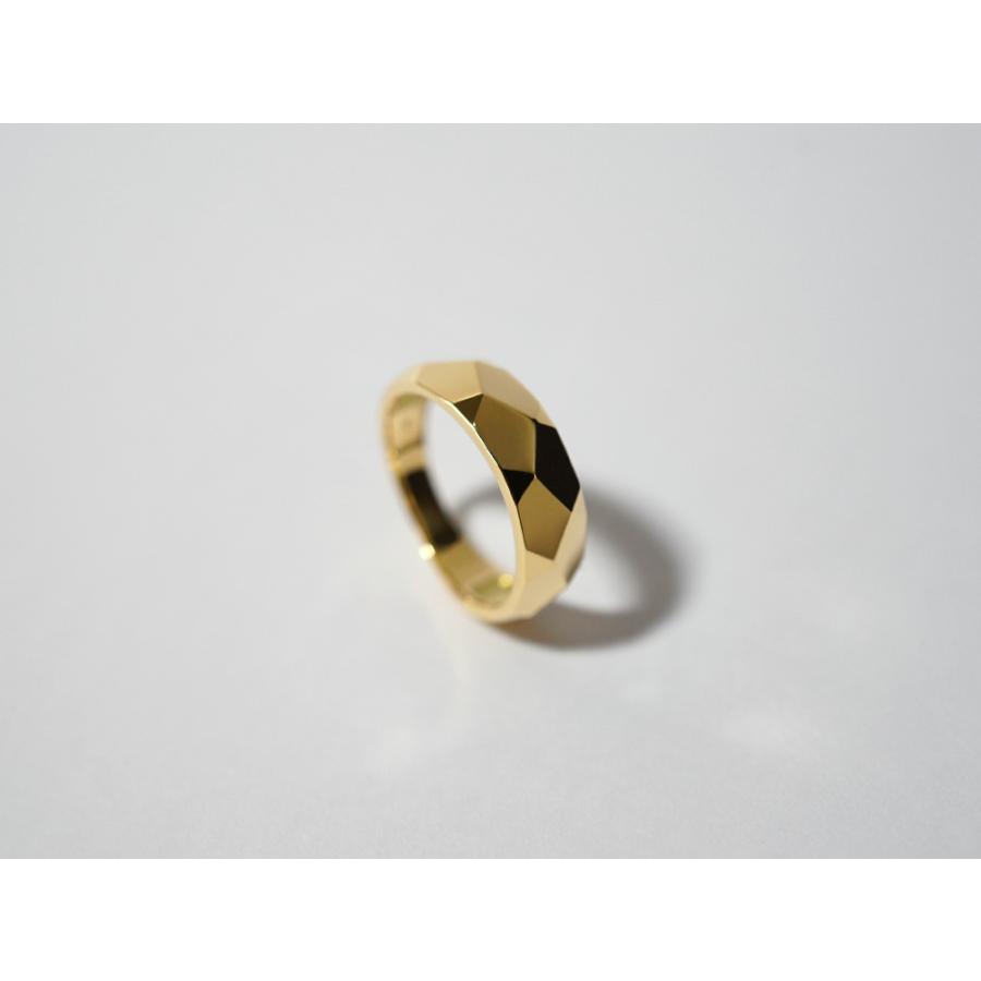 K18 アングラー リング 指輪 レディース メンズ 18k 18金 K18 鏡面 地金リング 地金 指輪 ring ゴールド 幅広 女性 ギフト rph11237222