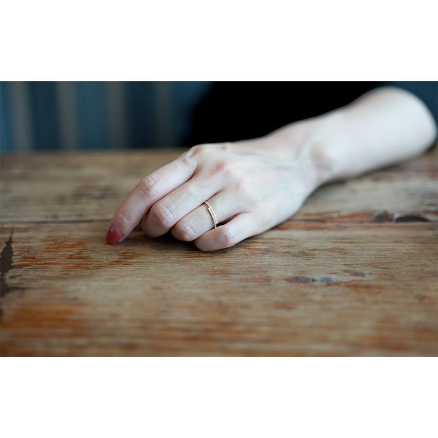 K18 クリング ダイヤモンド リング レディース 18k 18金 エタニティ