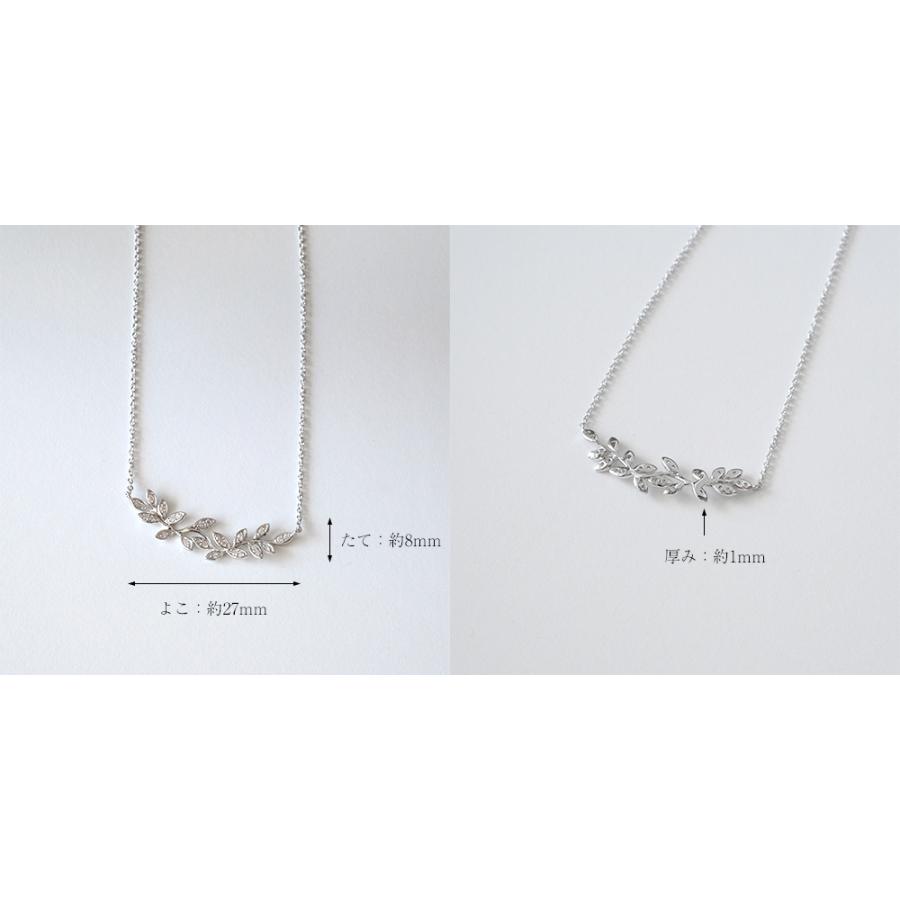 K18 フォリア ダイヤモンド ネックレス レディース リーフ K18 フォリア ダイヤモンド ネックレス レディース リーフ