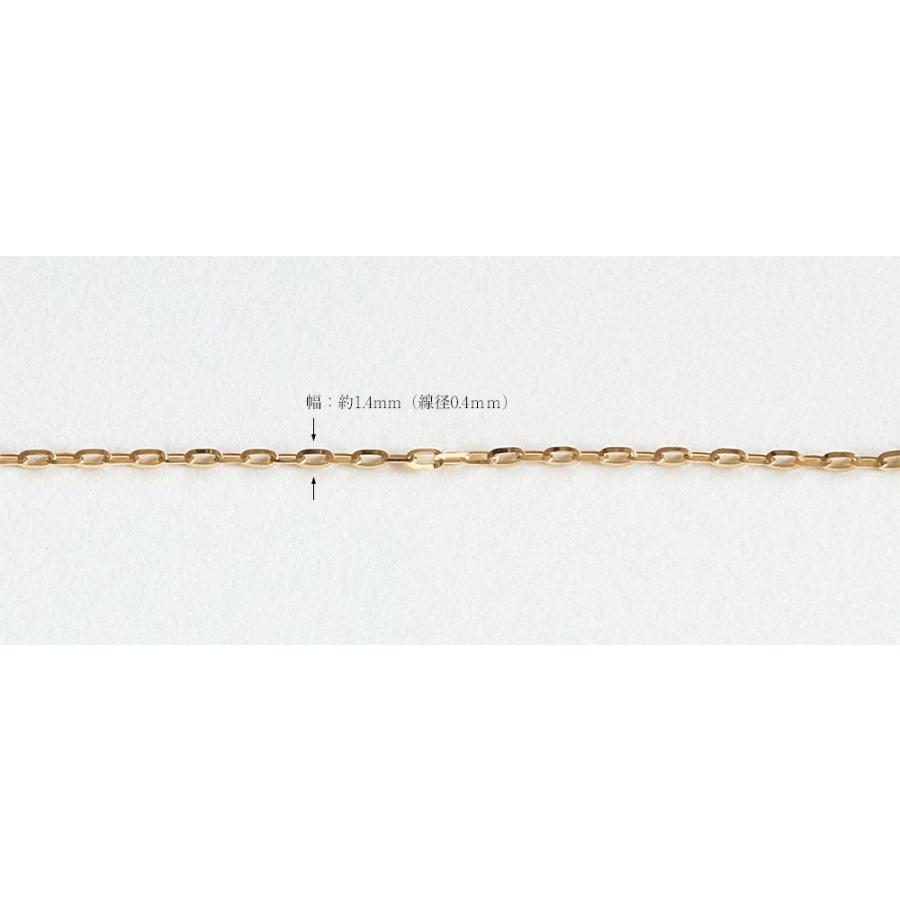 msk.　k18ブレスレット　ペタルチェーン　1.4㎜幅　つけっぱなし 再販】つけっぱなし✨K18 シンプル 華奢 ペタルチェーン