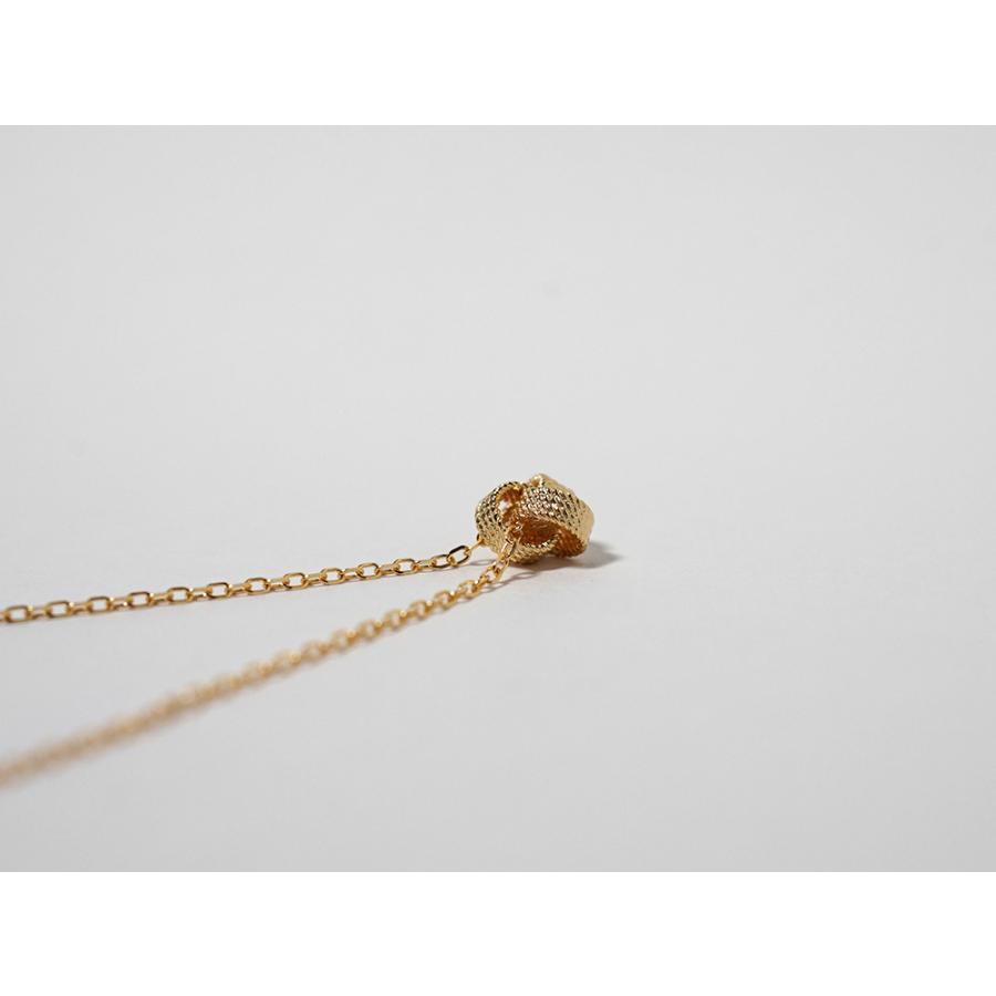 新品未使用ete ネックレス 40cm 専用袋付き 11/28午後値上げ実施】 K18 ブレイド ネックレス レディース 18