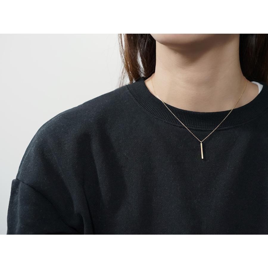 K18 ピラー ネックレス レディース 18k 18金 ペンダント バー 柱 K18 ピラー ネックレス レディース 18k 18金 ペンダント バー 柱