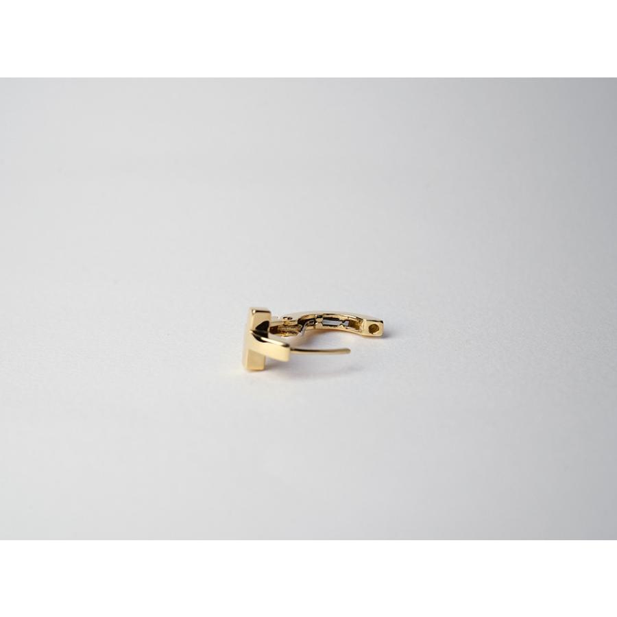 K18 ベイビー クロス フープ ピアス レディース 18金 18k K18 ベイビー クロス フープ ピアス レディース 18金 18k
