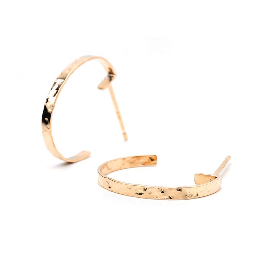 k18 型 スタッドピアス les bon bon｜K18 drip pierce ピアス 18金 スタッド - H.O.V(フォブ