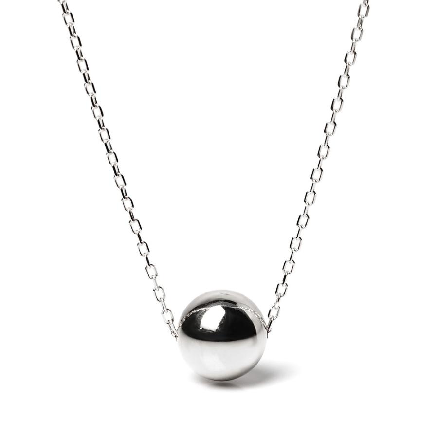 K18 ミロワール ネックレス レディース 18K 18金 8mm玉 一粒 K18 ミロワール ネックレス レディース 18K 18金 8mm玉 一粒