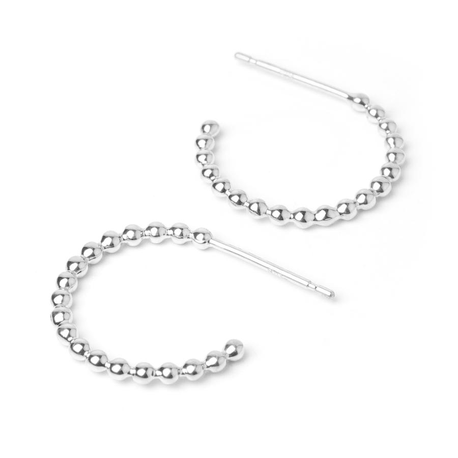 K18 プリュイ フープピアス レディース ゴールド 18k 18金 ボール 