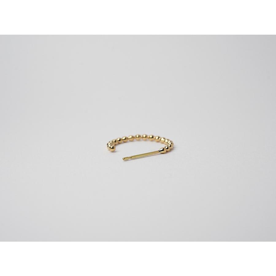 K18 プリュイ フープピアス レディース ゴールド 18k 18金