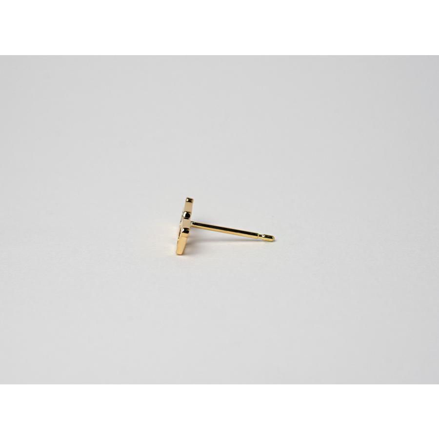 K18 めがね ピアス レディース スタッドピアス メガネ サングラス 眼鏡 18K 18金 セカンドピアス 個性的 ゴールド メンズ rph43655923の画像