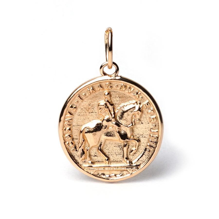 K18 コイン ペンダントトップ レディース メンズ 金貨 メダル
