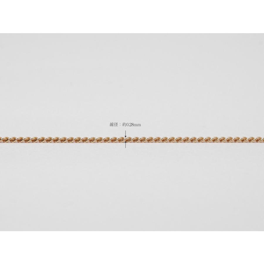 K18 喜平ネックレスチェーン 1mm 喜平チェーン 喜平チェーンネックレス
