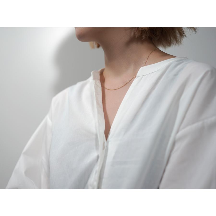 11/28午後値上げ実施】 K18 トゥインクルカットアズキネックレス