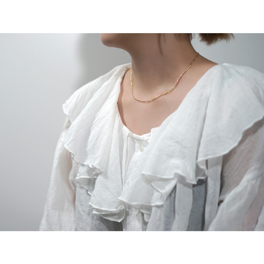 K18 フィガロ ネックレスチェーン 2.2mm チェーンネックレス K18 フィガロ ネックレスチェーン 2.2mm チェーンネックレス