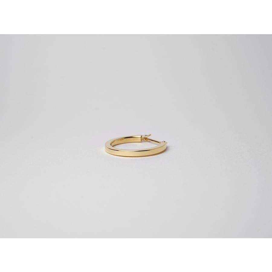 K18 イタニタス フープピアス 15mm レディース 女性用 18k 18金 ピンクゴールド ホワイトゴールド 地金 K18ピアス ギフト rpakr206623の画像