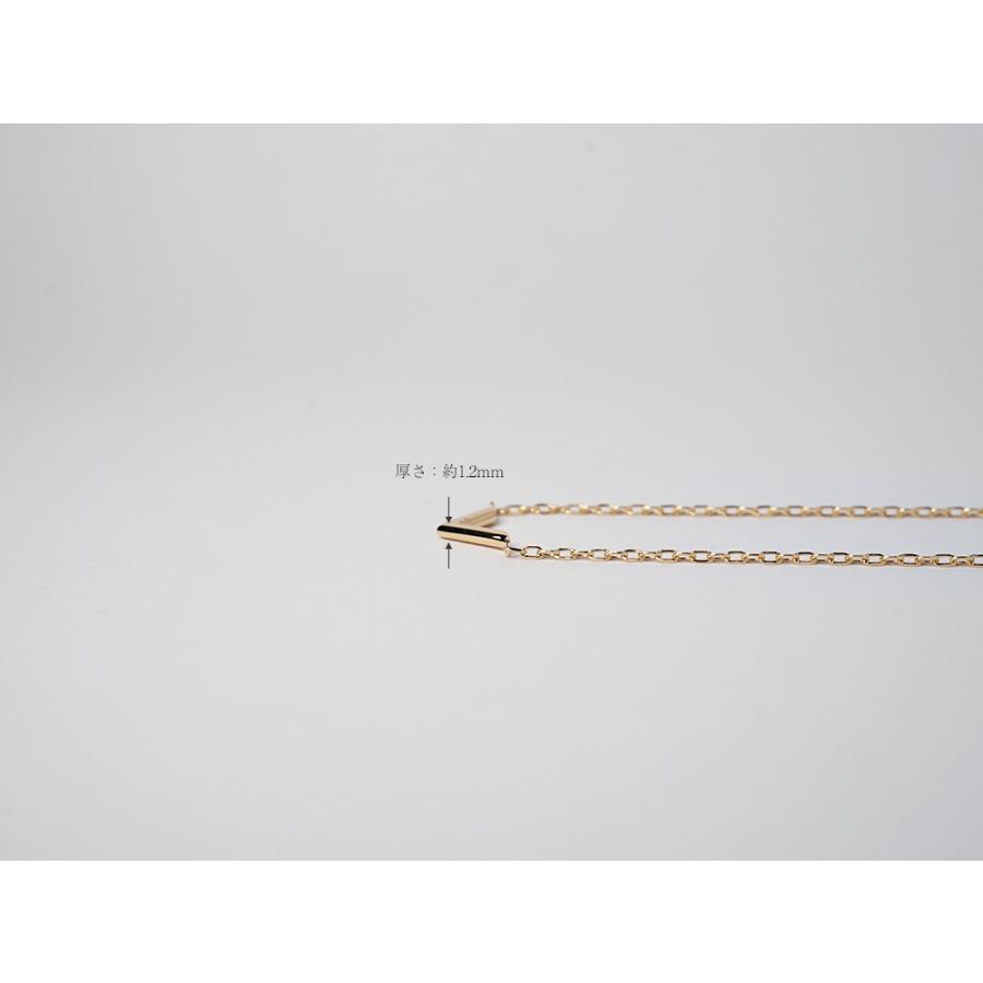 K18 ヴァウ ブレスレット レディース 地金 18k 18金 V字 定番ブレスレット アルファベット  プラチナ可 スタンダード rph74165124の画像