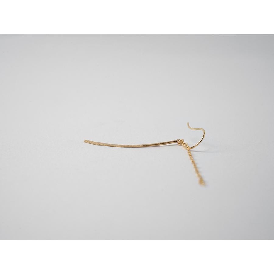 K18 コメータ ピアス レディース 18k 18金 アメリカンピアス