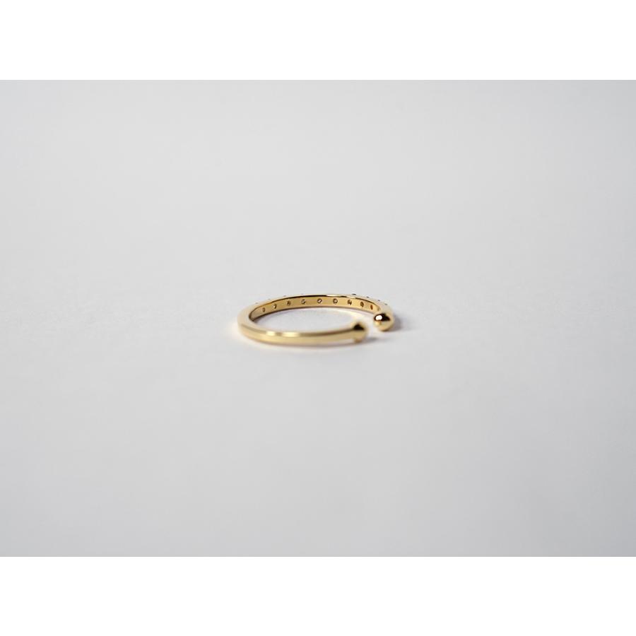 【片耳販売】 K18 ダイヤモンド エタニティ イヤーカフ 0.1ct レディース 18k 18金 ゴールド フープピアス  イヤリング rph55962823の画像