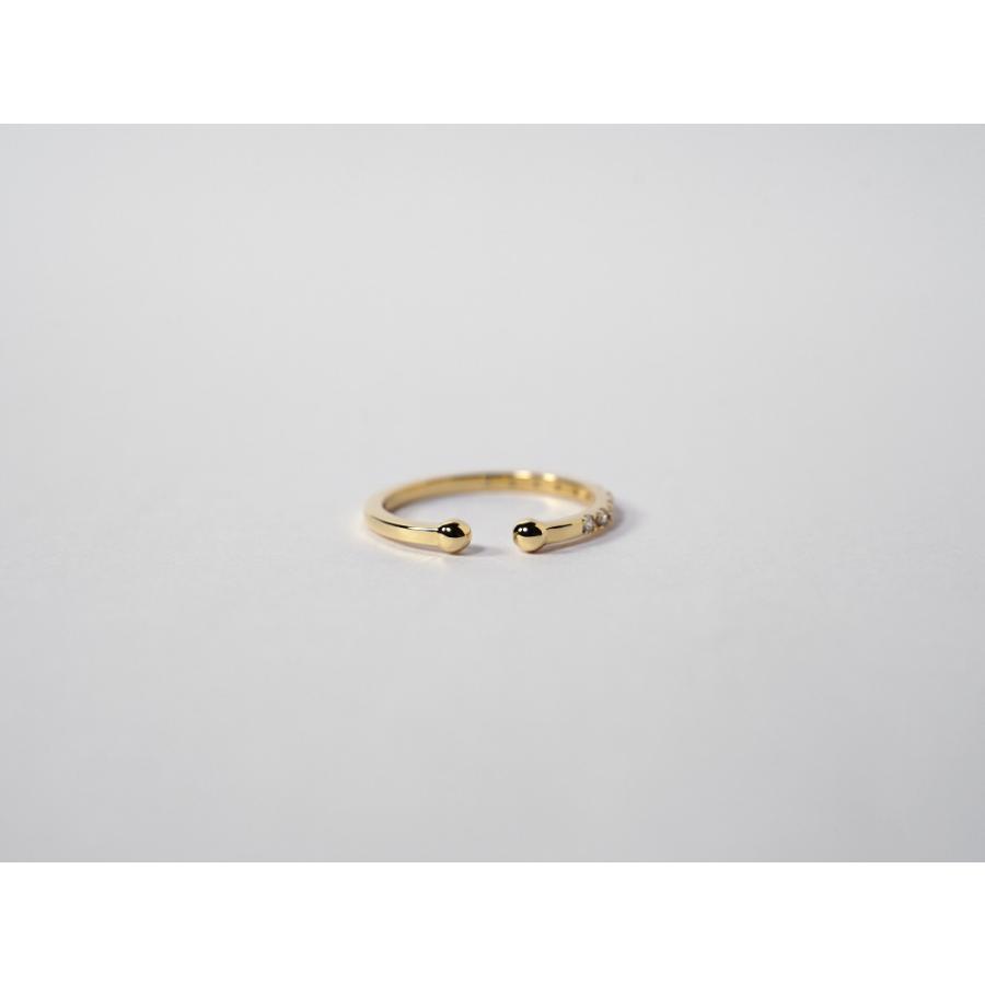 【片耳販売】 K18 ダイヤモンド エタニティ イヤーカフ 0.1ct レディース 18k 18金 ゴールド フープピアス  イヤリング rph55962823の画像