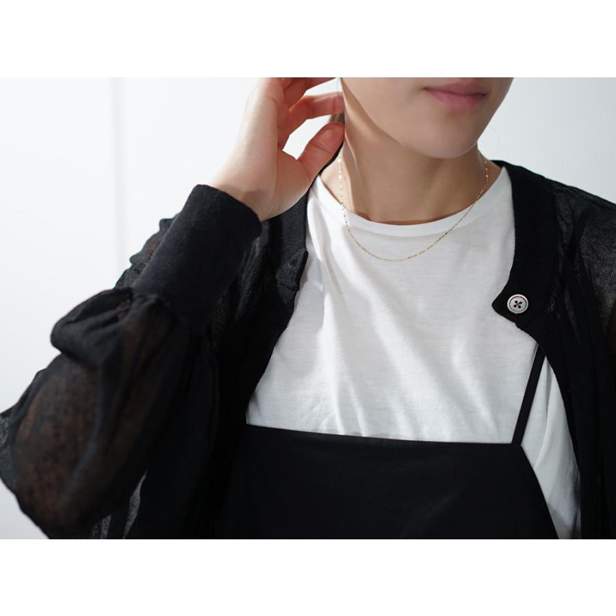 11/28午後値上げ実施】 K18 トゥインクルエクレア ネックレスチェーン