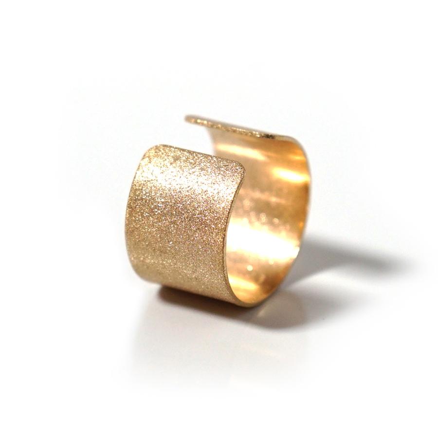【片耳販売】 K18 オビ イヤーカフ 7mm レディース 18k 18金 ゴールド プラチナ フープピアス  イヤリング 地金 rph43677723の画像