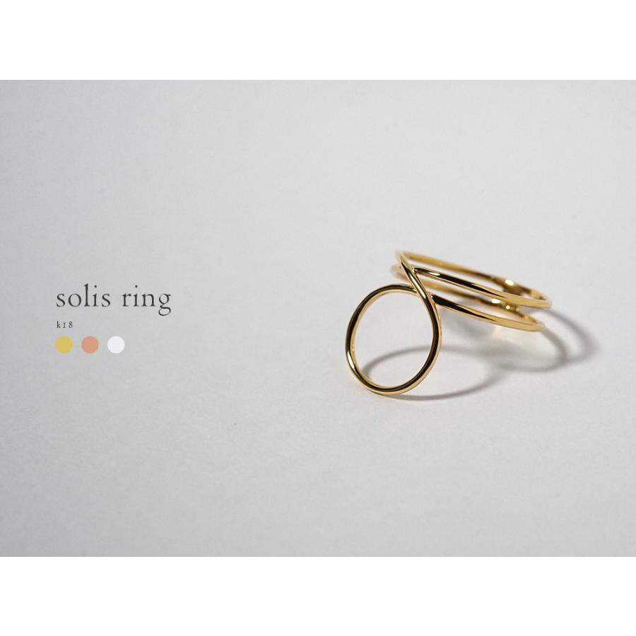 k18 レディースリング 18金 リング レディース 指輪 K18 フェザー 羽根 地金 ジガネ