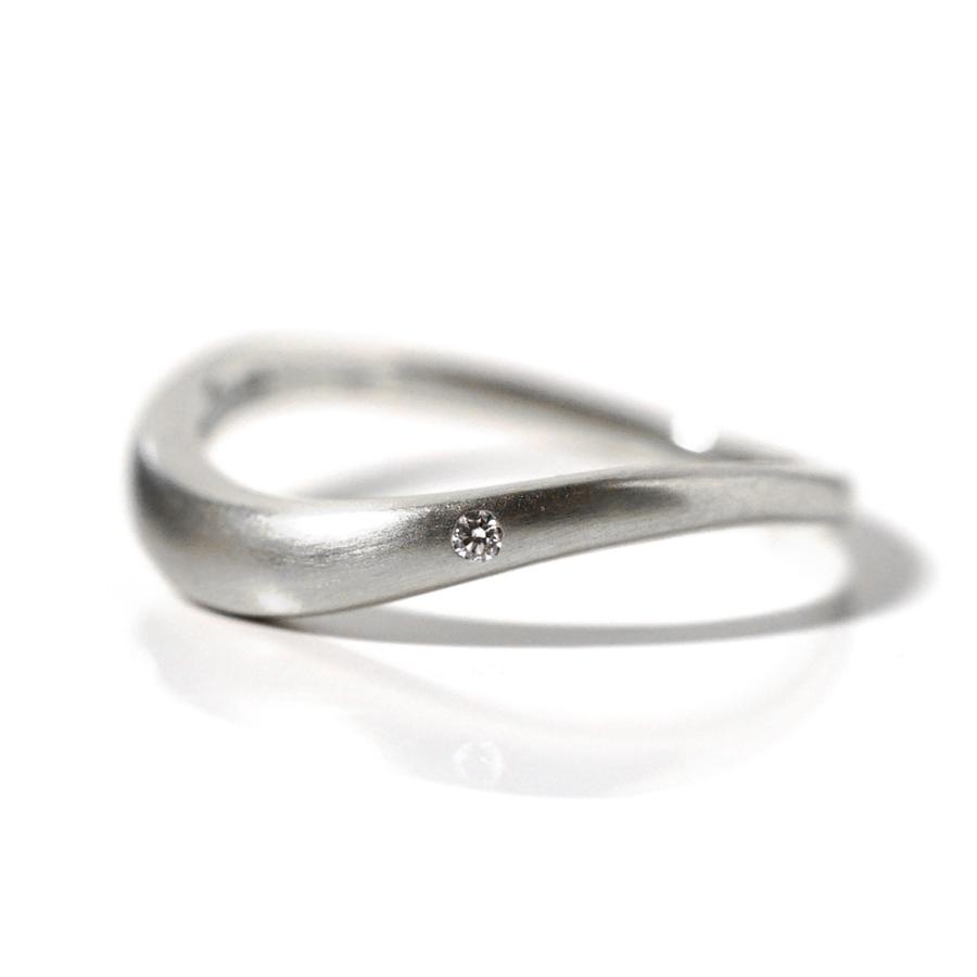 K18 モリス ダイヤ リング レディース ペアリング 結婚指輪 婚約指輪