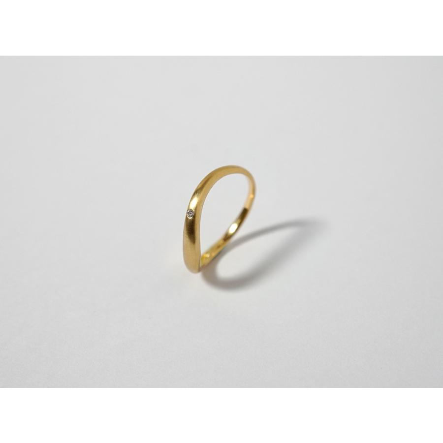 K18 モリス ダイヤ リング レディース ペアリング 結婚指輪 婚約指輪 18金 18K プラチナ Pt ダイヤモンド マリッジリング rph27042622の画像