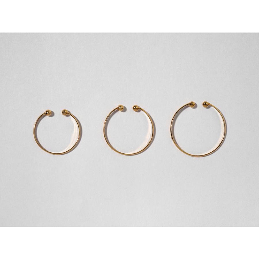 片耳販売】 K18 リーネア イヤーカフ & リング 18mm レディース 2way 18K 18金 地金リング フープピアス 指輪  rph15270223 : RAPA - 通販 - Yahoo!ショッピング